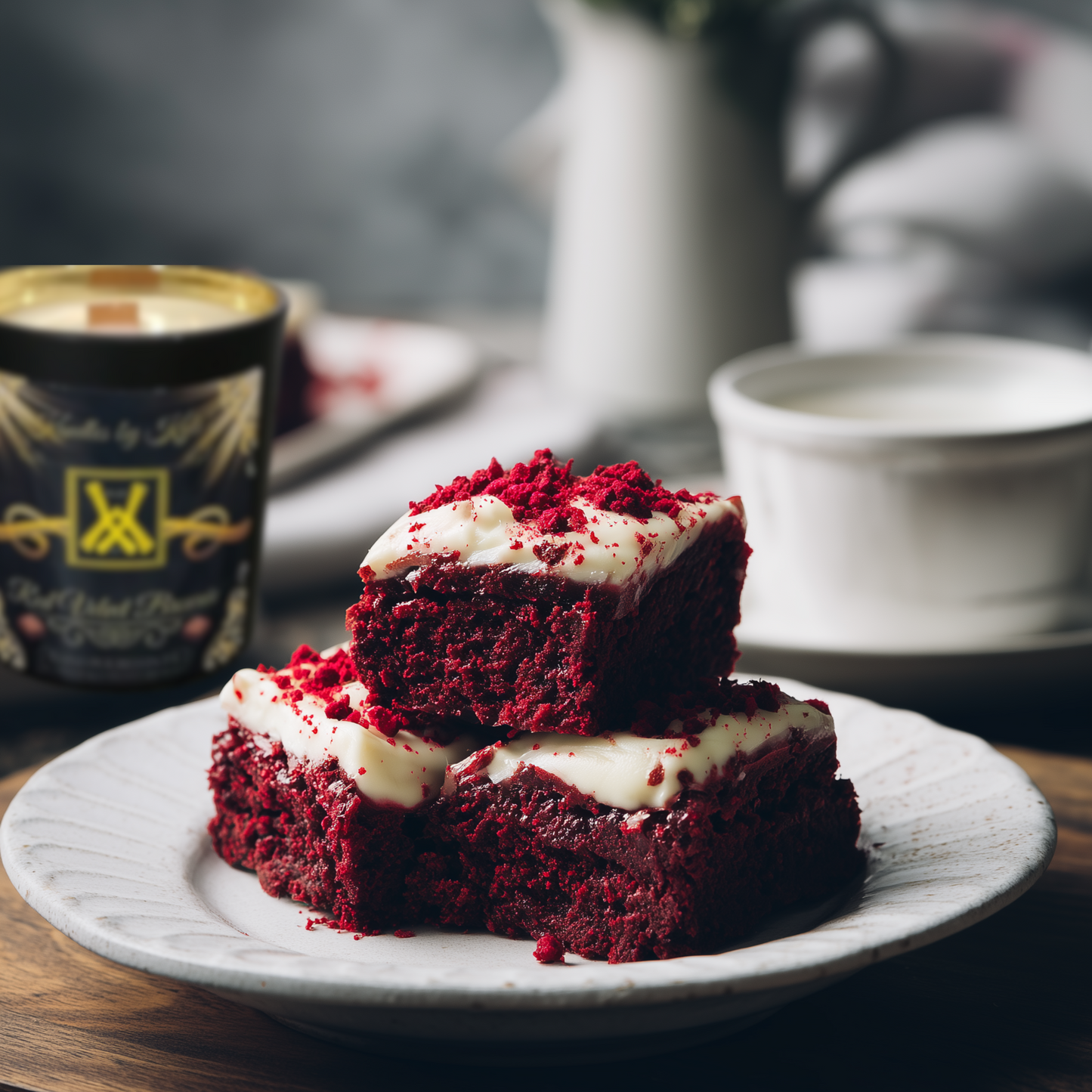 7 oz Red Velvet Brownie