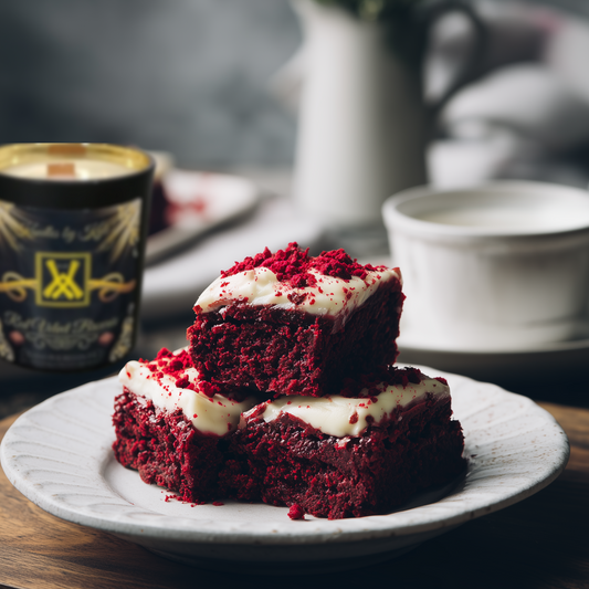 7 oz Red Velvet Brownie